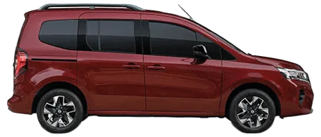 Nissan Townstar Combi EV — ilustrační fotografie výrobce